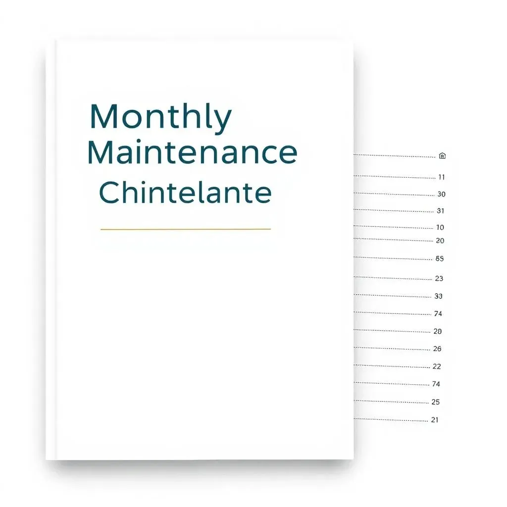 Monthly Home Maintenance Checklist PDF: Essential Tasks for Every Month