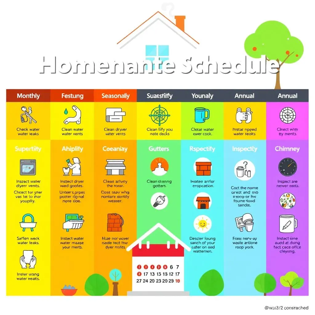 Regular Home Maintenance: Monthly, Seasonal, and Annual Tasks