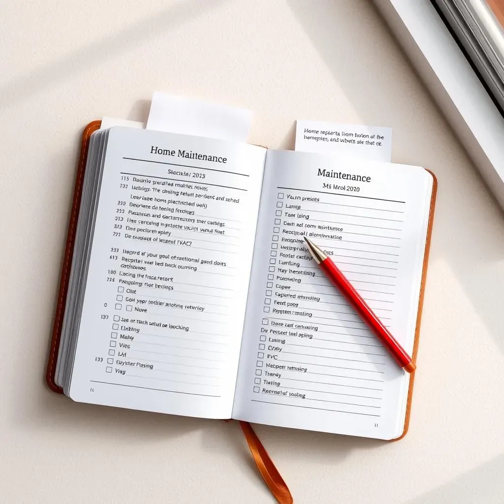 What to Track in Your Home Maintenance Notebook